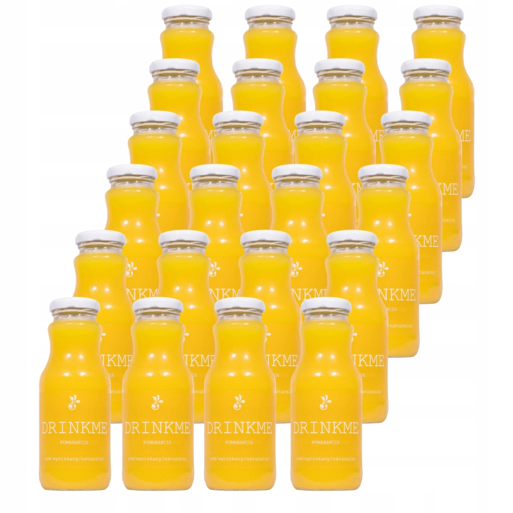 24 x Naturalny sok Nfc pomarańczowy Drinkme Sadvit tłoczony na zimno