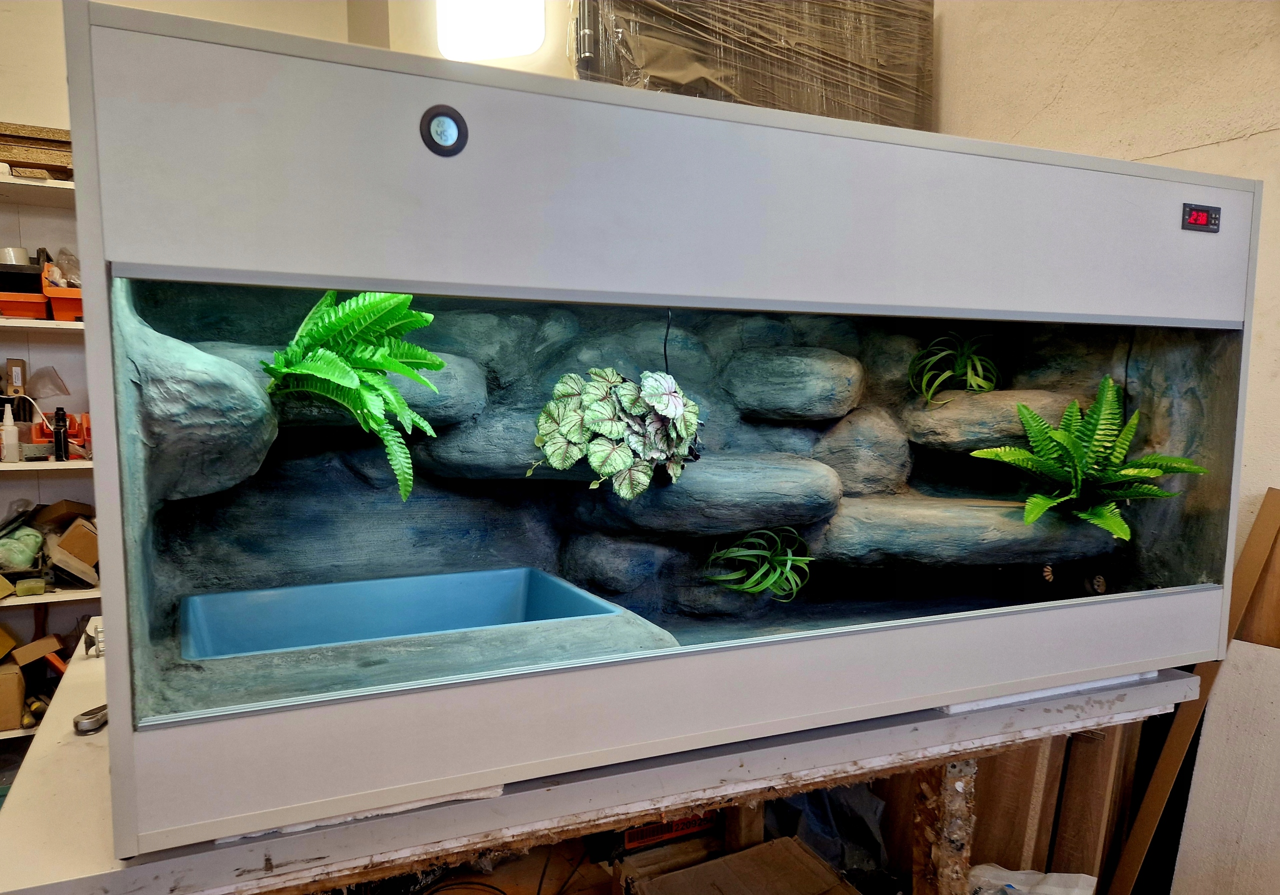 Tropické Terárium Pro Hada 120x40x52 Objednávka Obilnina Pyton Boa