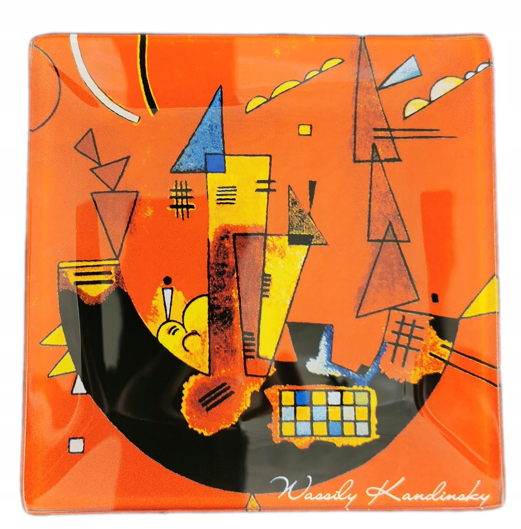 

Talerz dekoracyjny W. Kandinsky With and against