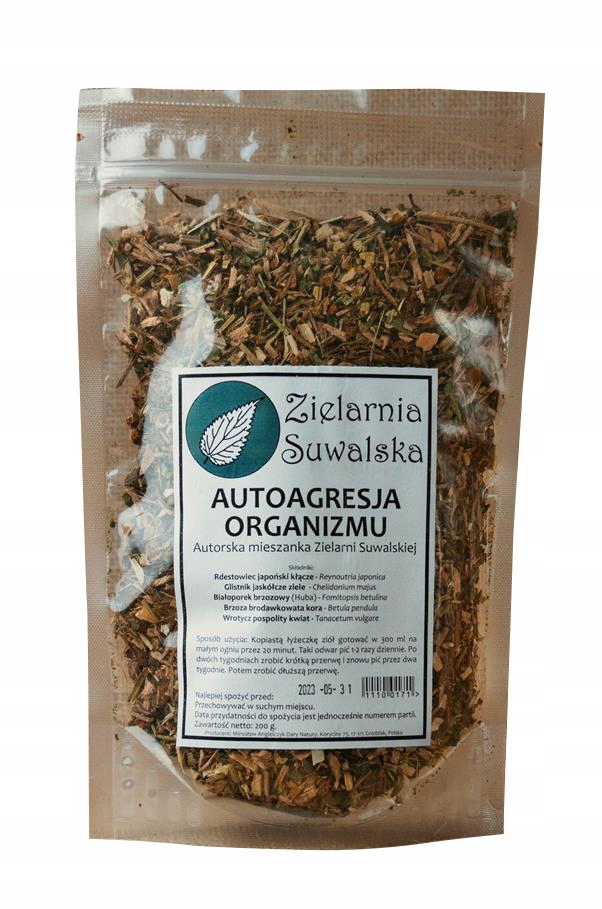 Zioła Autoagresja Organizmu Zielarnia Suwalska 200