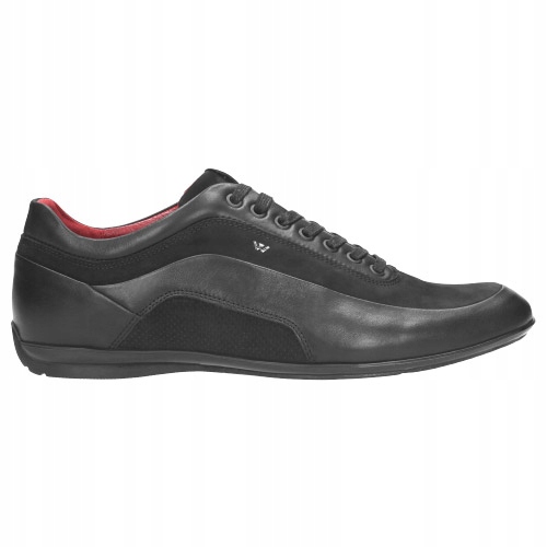 

Buty Wojas Półbuty męskie skóra czarne r. 41