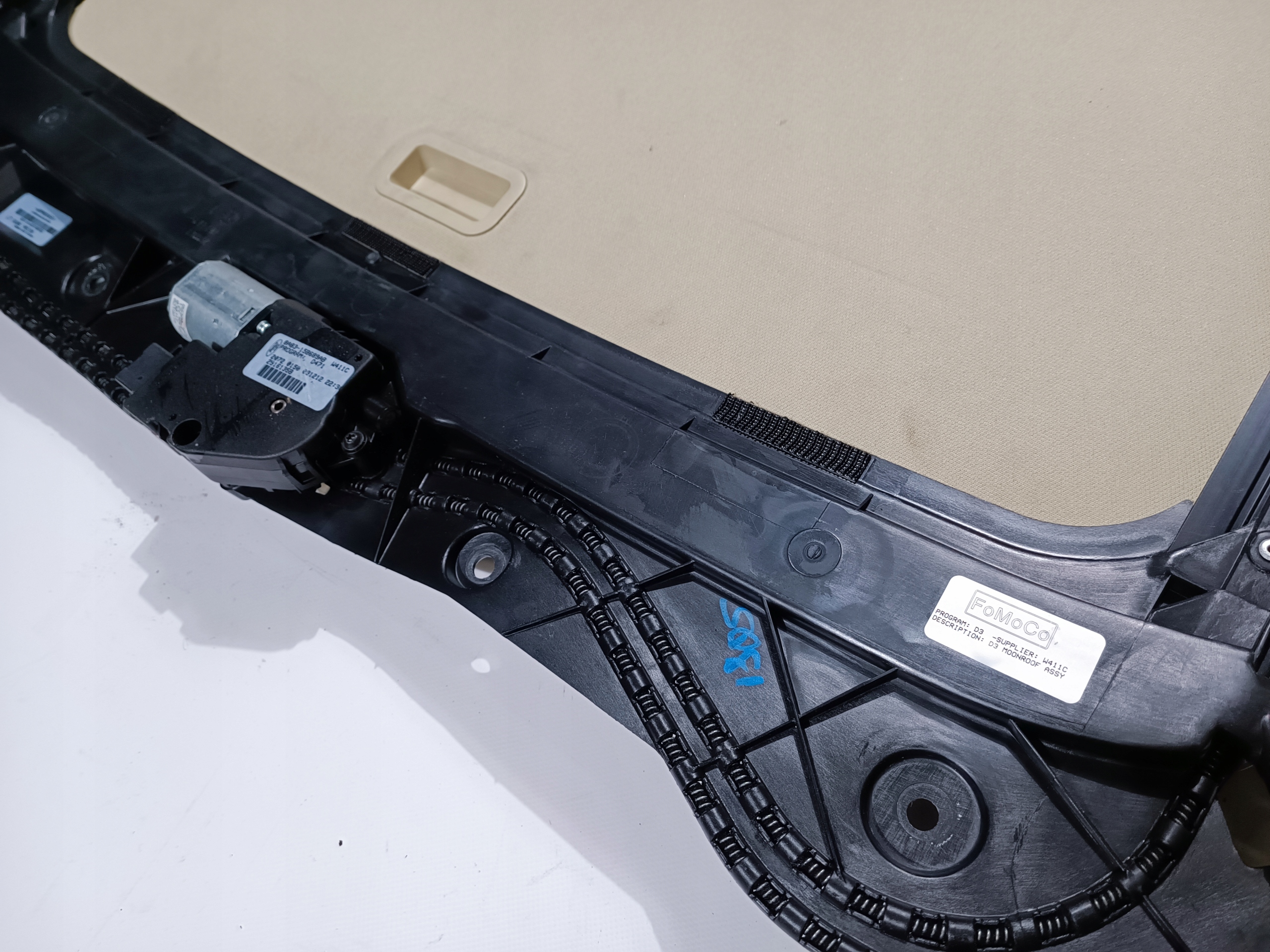 toit panoramique complet Ford Flex 2011