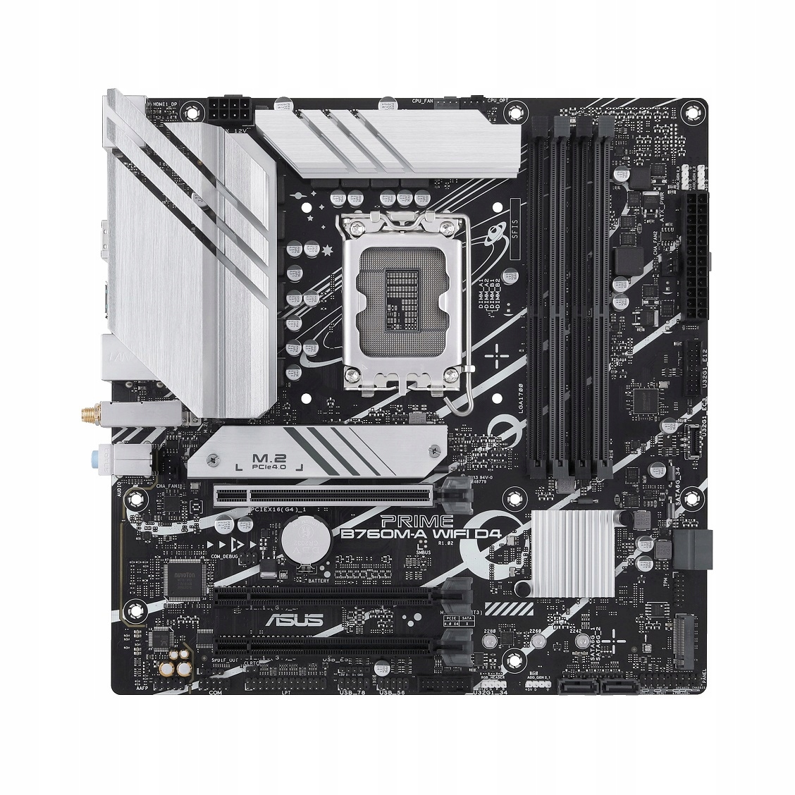 Asus Prime B760 Wifi D4/ Lga 1700/ mATX 90MB1CX0-M1EAY0