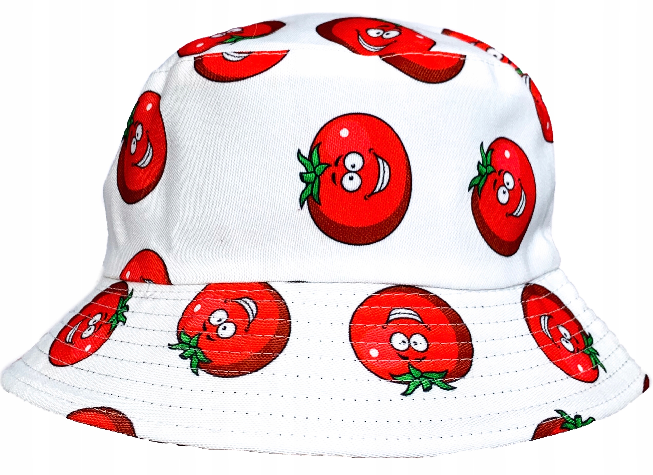 

Czapka letnia bucket hat kapelusik wesołe pomidory