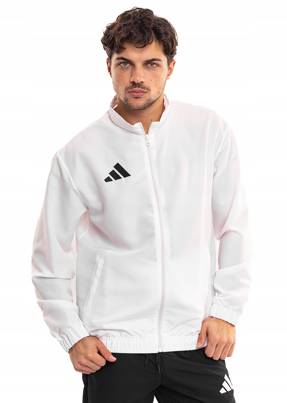 Pánská Mikina adidas Entrada 26 Roztahovací bez kapuce Sportovní Tréninková M