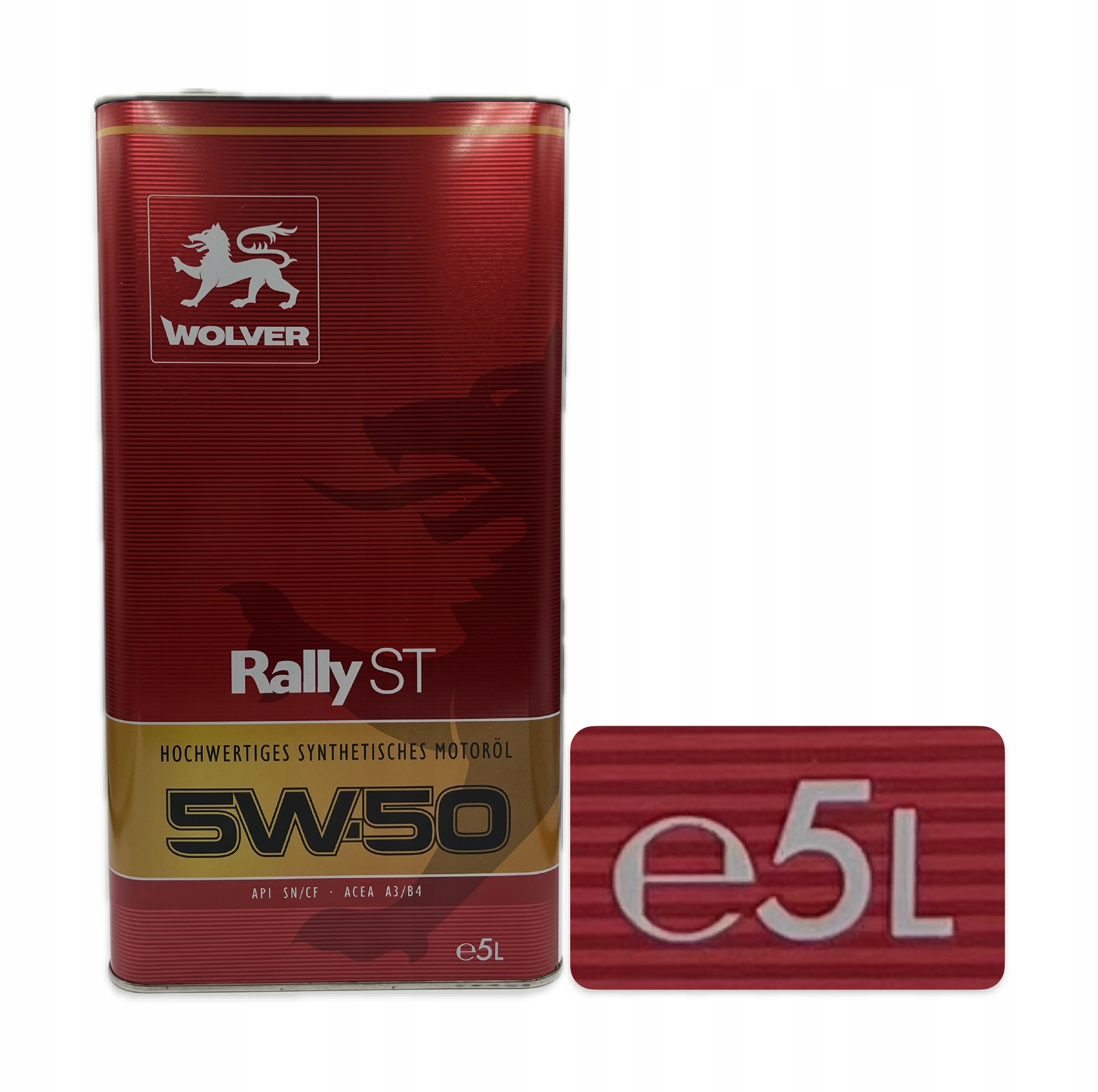 Olej silnikowy Wolver Rally St 5W-50 5L Oficjalny Dystrybutor