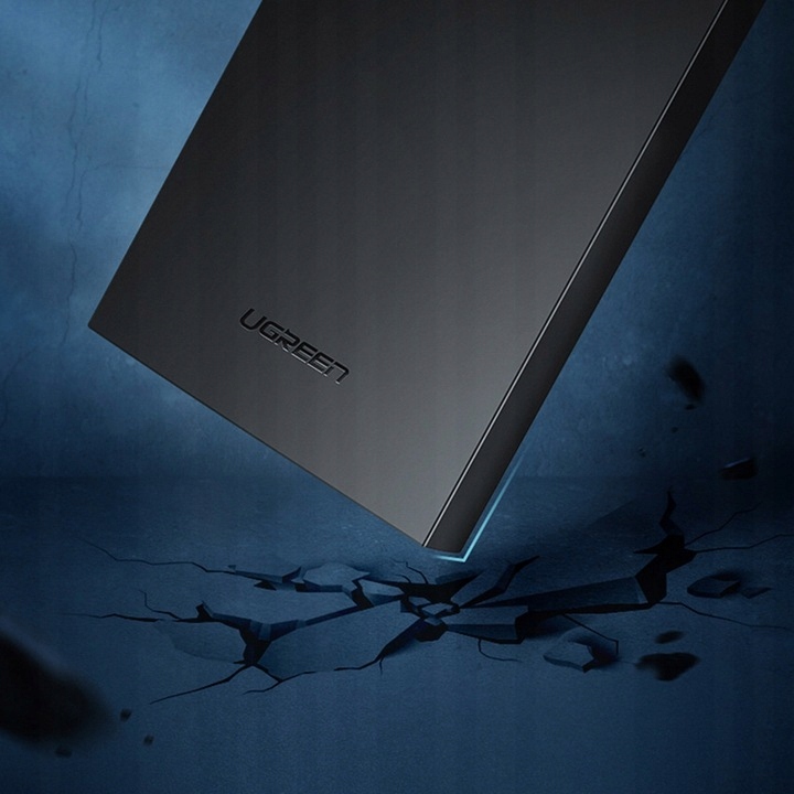 UGREEN OBUDOWA ZEWNĘTRZNA CASE OCHRONNY KIESZEŃ DYSKU SATA HDD SSD 6TB 2,5" Interfejs USB 3.0