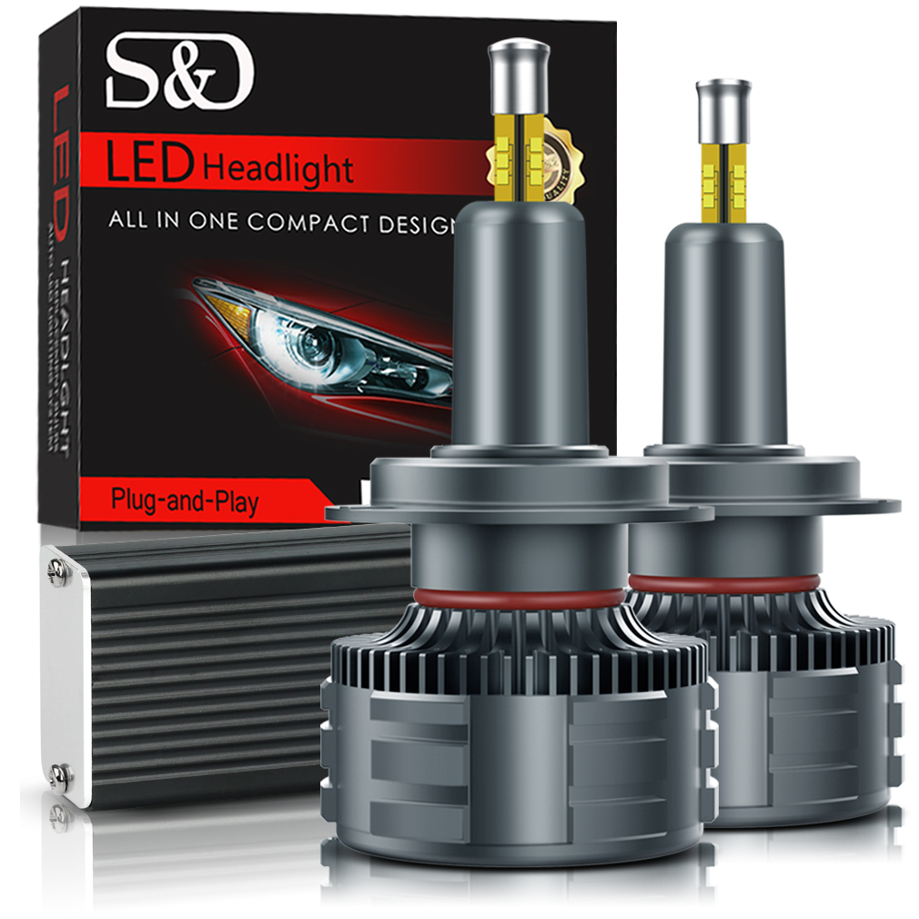 Żarówki Led S&d H7 160W 360° 25000LM Mocne Can