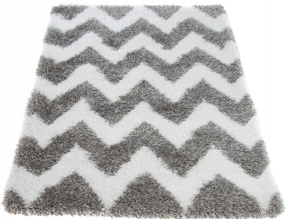 Koberec Shaggy 5 cm 200x300 Tlustý měkký chlupatý #4