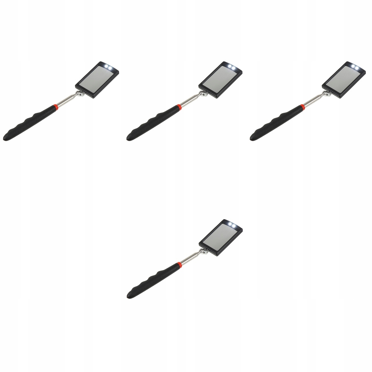 4 шт. Инспекционное зеркало большое телескопическое зеркало