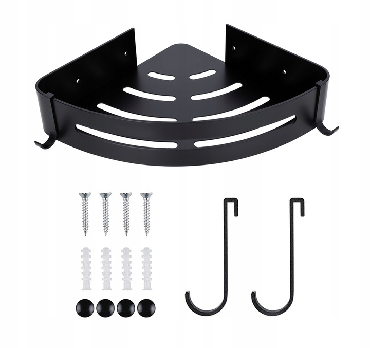 PÓŁKA ŁAZIENKOWA POD PRYSZNIC LOFTOWA NAROŻNA MAT Kod producenta 3112200056311