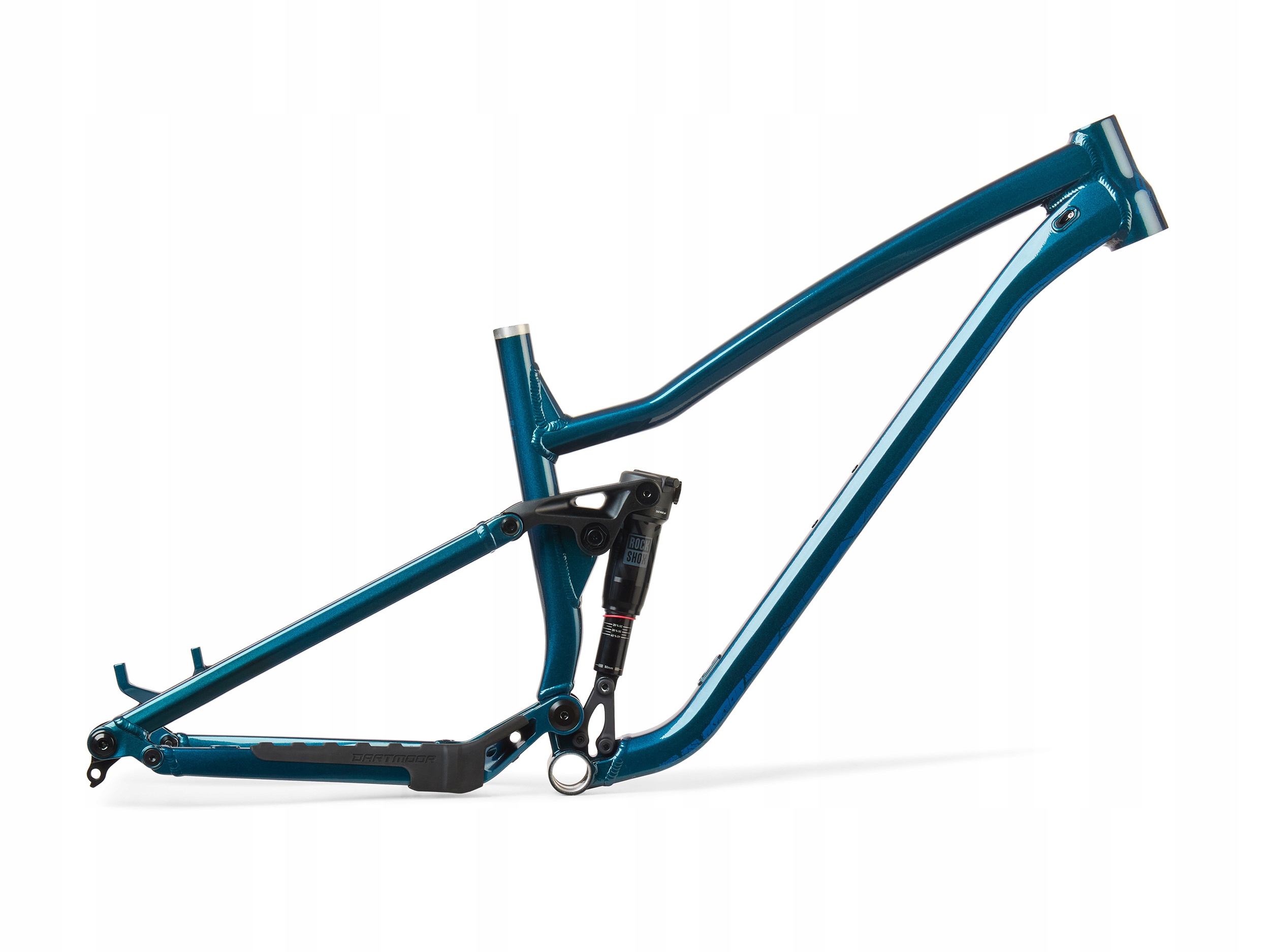 Rama Dartmoor Rocbird Trail L Teal z damperem RS Deluxe Select R 185x50mm
