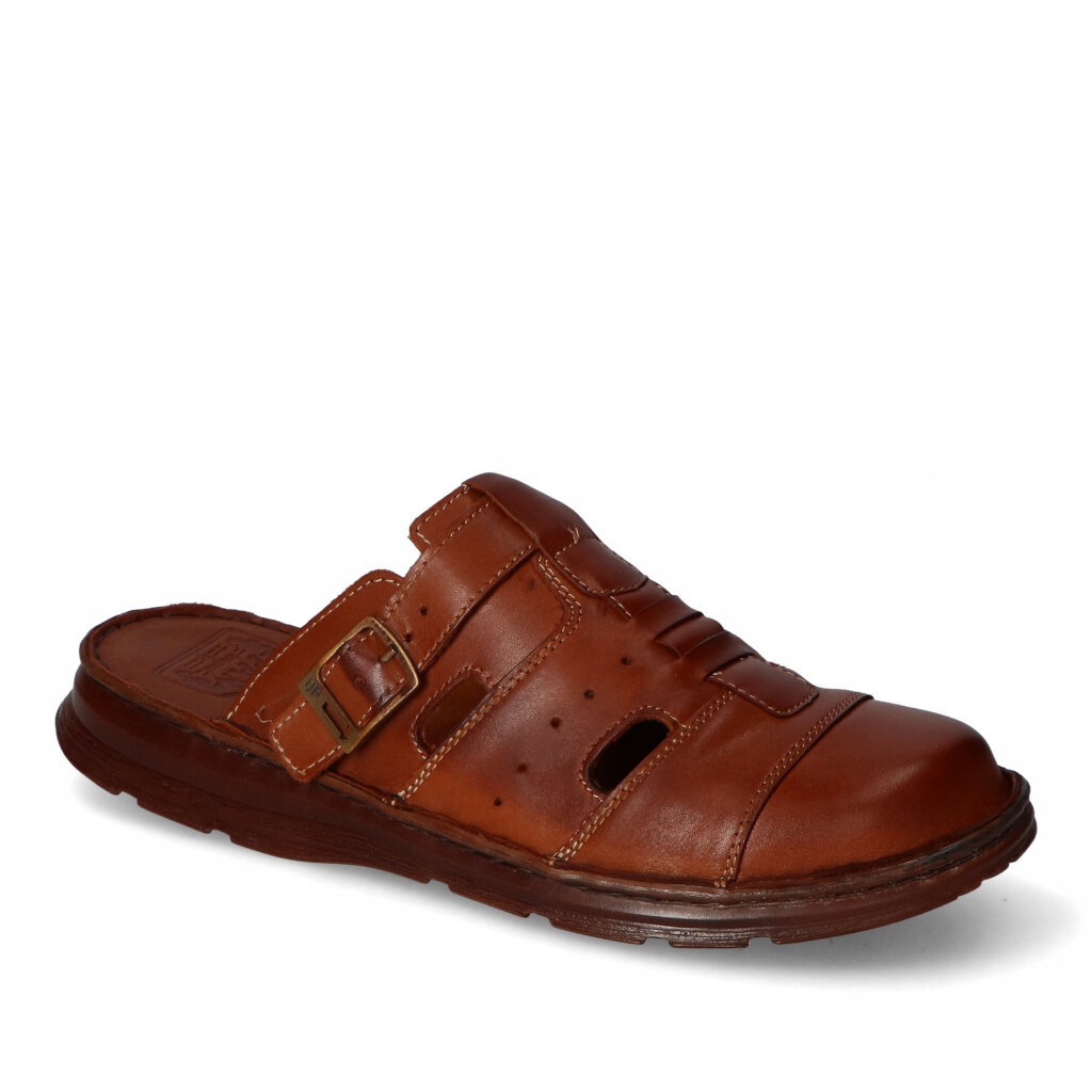 Nazouváky Pan 1343 Tmavý koňak lico 41