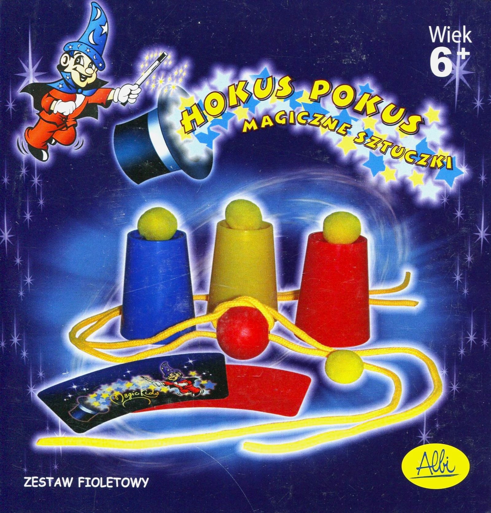MAGICZNE SZTUCZKI ZESTAW FIOLETOWY I47 [GRA]