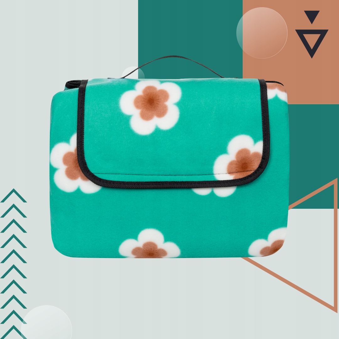 KOC PLAŻOWY PIKNIKOWY XXXL 200x200 POLAROWY TRZYWARSTWOWY Z IZOLACJĄ KOCYK Marka MTA