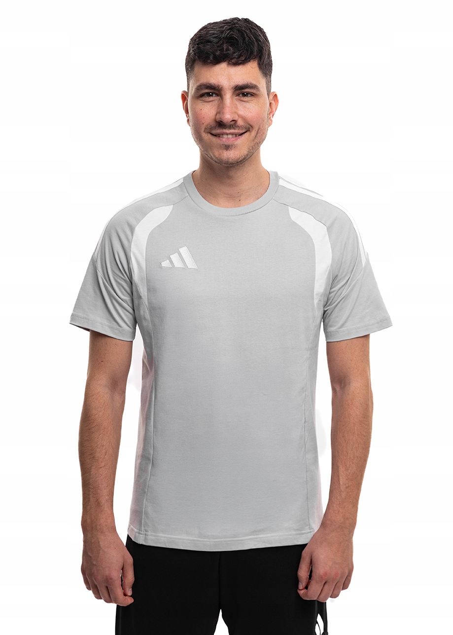 Koszulka Męska adidas Tiro 26 Bawełniana League T-shirt Treningowa Szara M