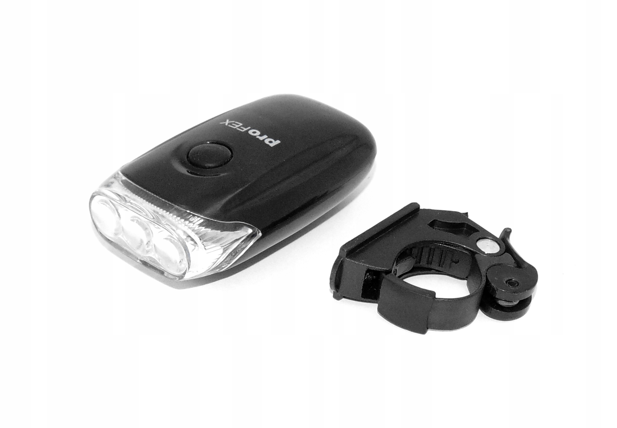 PRZEDNIA LAMPKA ROWEROWA OŚWIETLENIE LED 3 DIODY