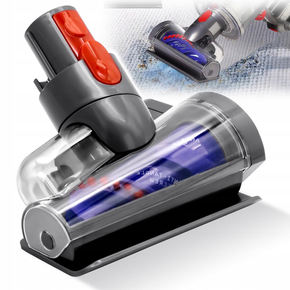 Mini Szczotka Elektryczna Do Włosów Kompatybilna Z Dyson V15 V11 V10 V8 V7