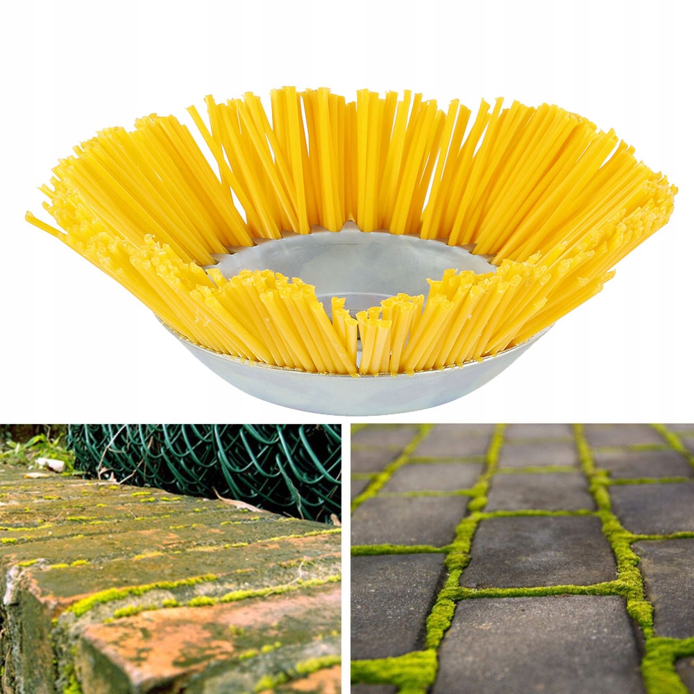 SZCZOTKA DO CZYSZCZENIA NYLONOWA DO KOSY 200mm