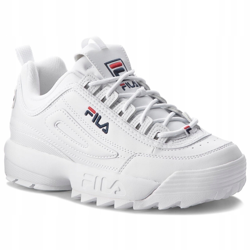 Fila Disruptor Low buty białe sneakers 9480963368 - Allegro.pl