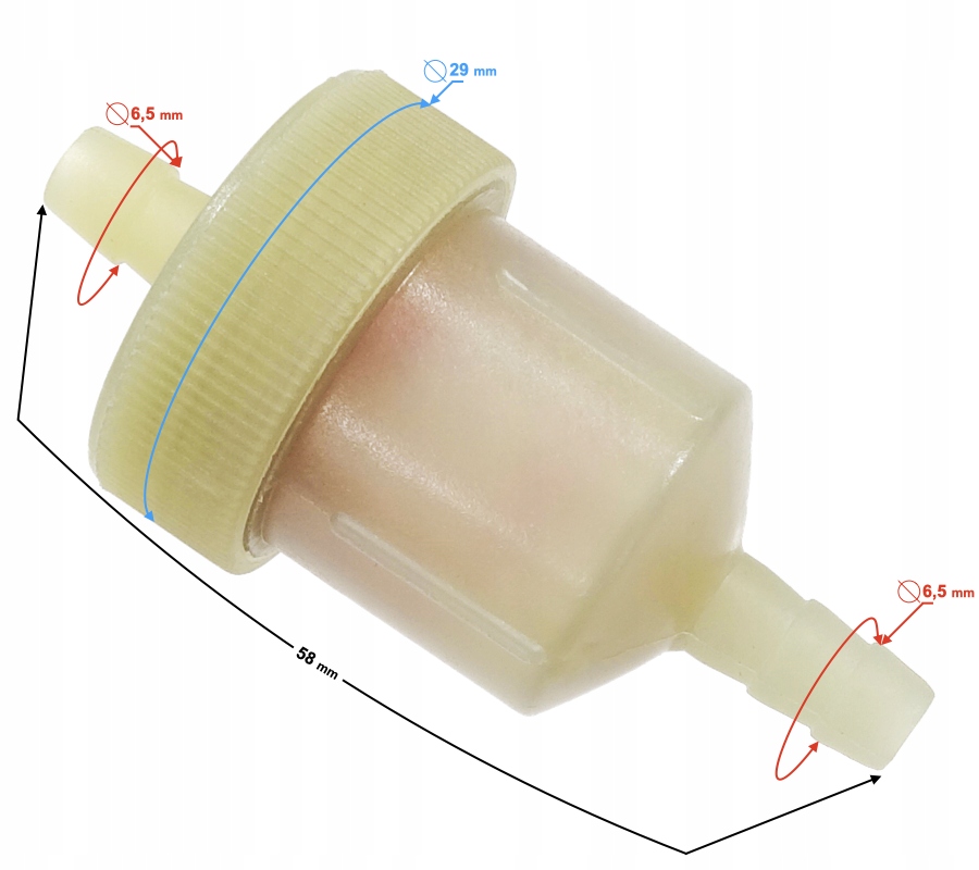 Filtr paliwa Pocket Bike Moretti Producent inny