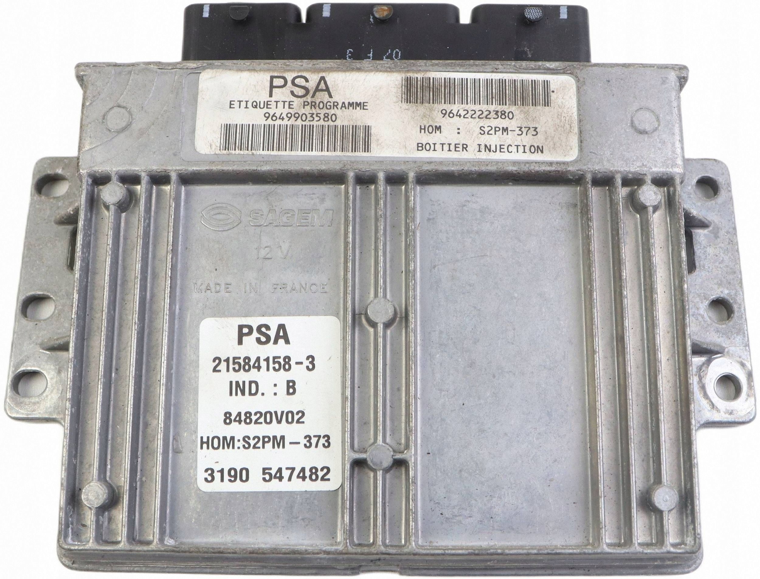 CITROEN C3 PLURIEL modulo computer Motore 1.4 8V 9649903580 9642222380