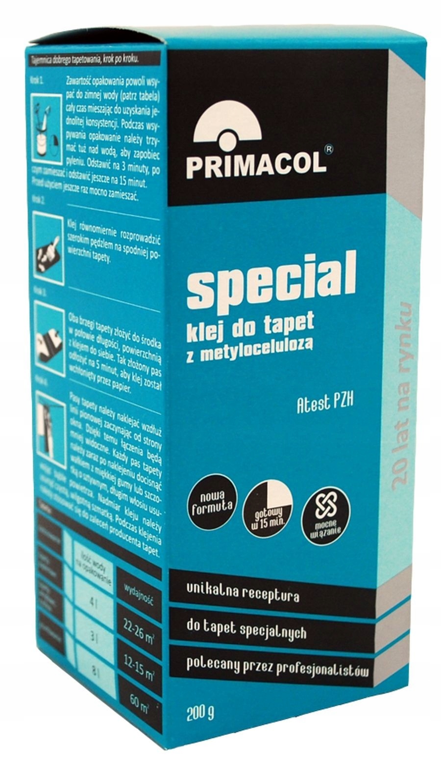 Klej PRMACOLl spezial do tapet