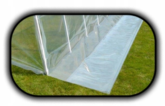 TUNEL FOLIOWY FOLIA SZKLARNIA OGRODOWA 2,8x3,15 9m Powierzchnia 9 m²
