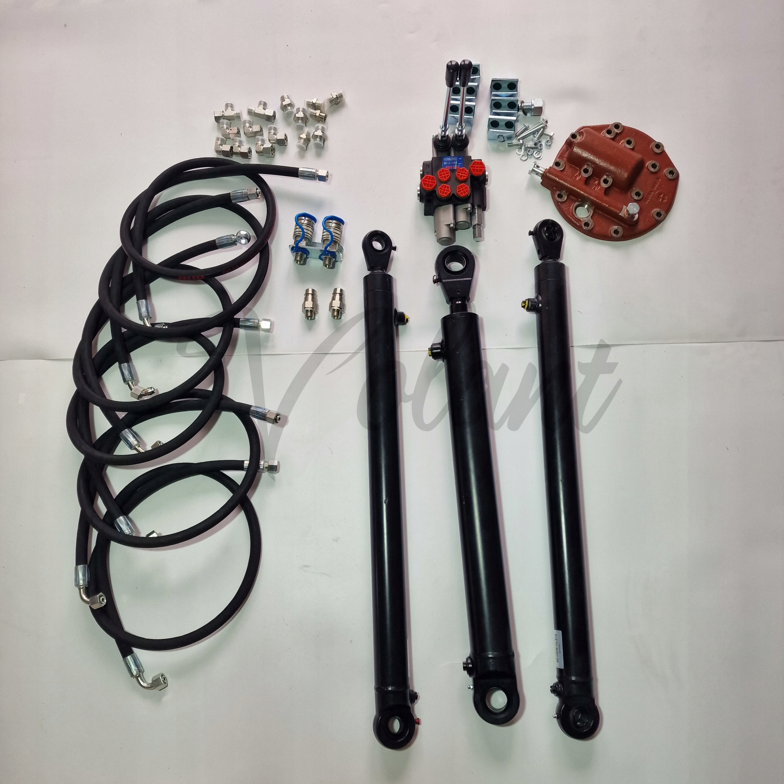 Rozdělovač C-360 Tur 2 Sekční Čelní Nakladač Pohony Ramena Komplet