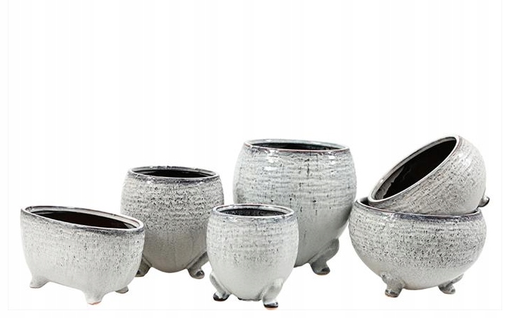 DONICZKA CERAMICZNA NIEBIESKA SZARA NA NÓZKACH 20 Marka Donika