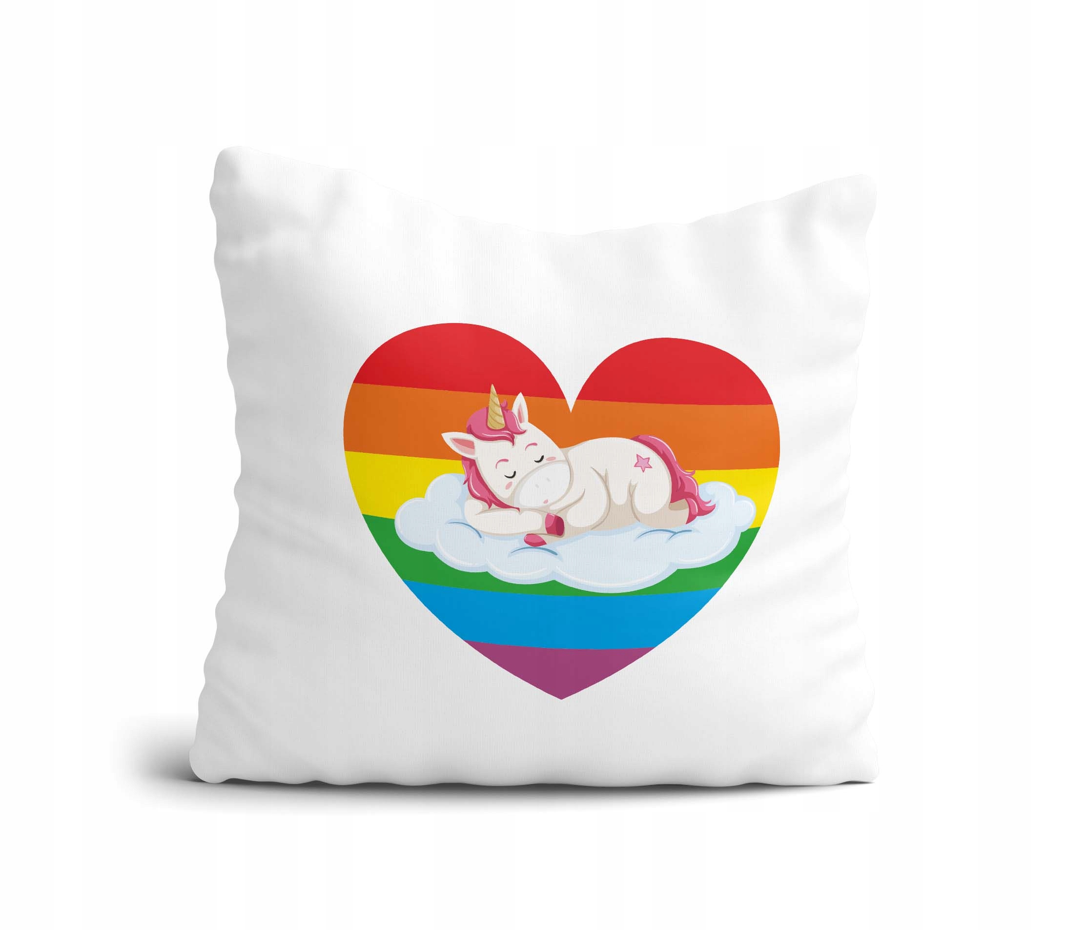 

Poduszka Jednorożec Unicorn Tęcza