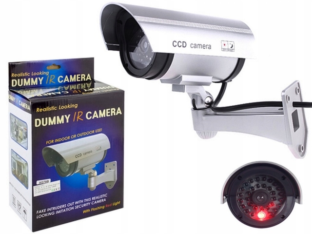 ATRAPA KAMERY MONITORINGOWEJ ARNI IR SREBRNA Kod producenta Atrapa IR