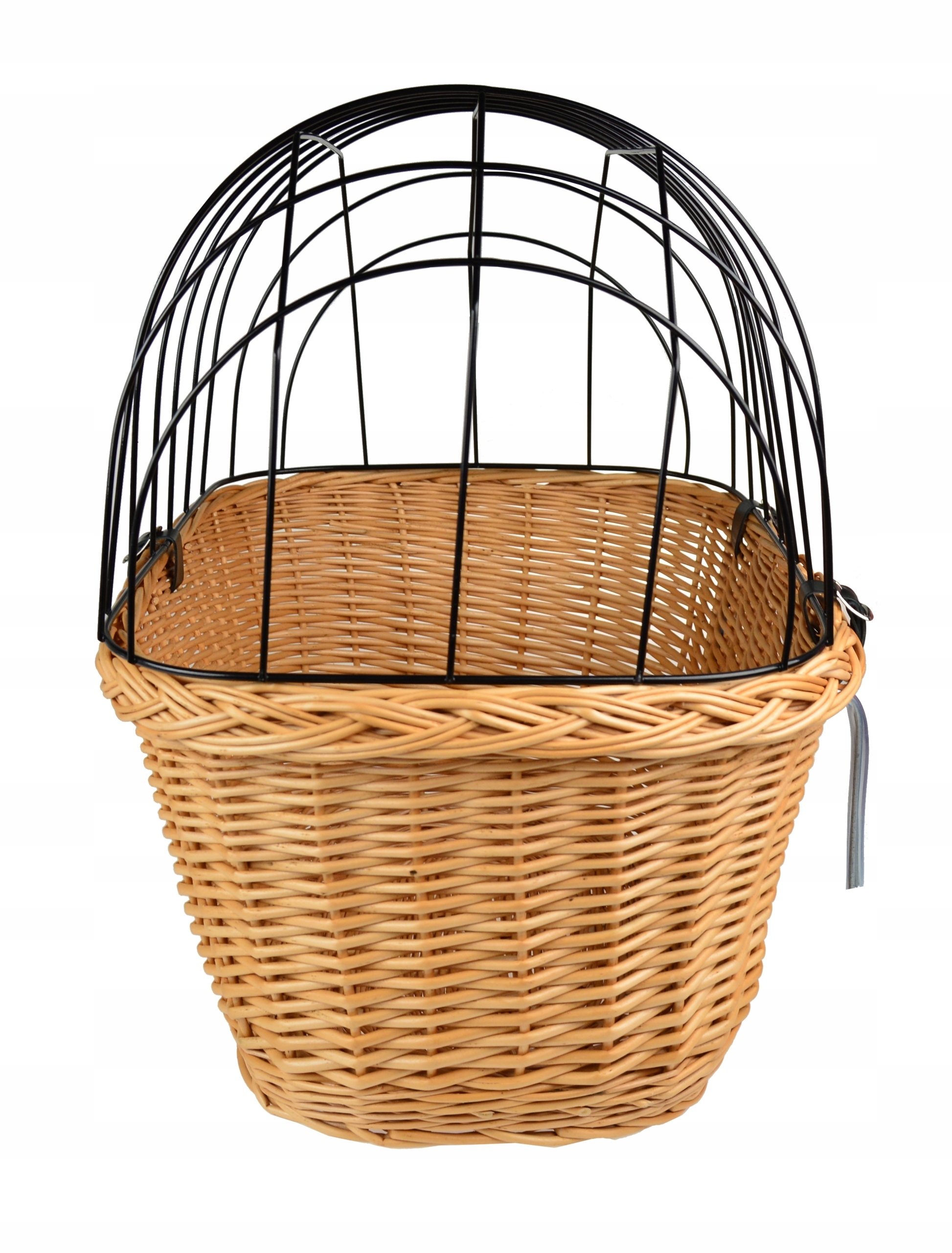 Wiklinowy KOSZ na ROWER KOSZYK dla PSA KOTA Model rowerówka dla zwierząt