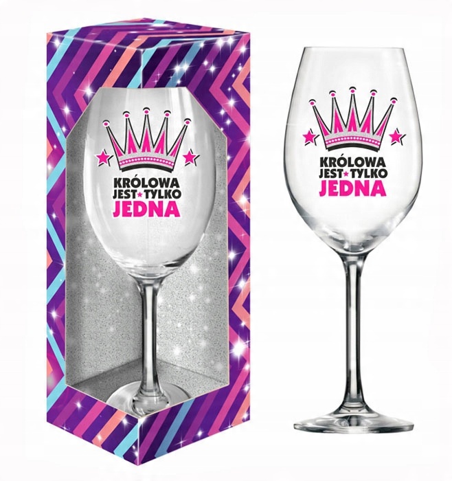 

Kieliszek XXL Królowa Jest Tylko Jedna 640 ML