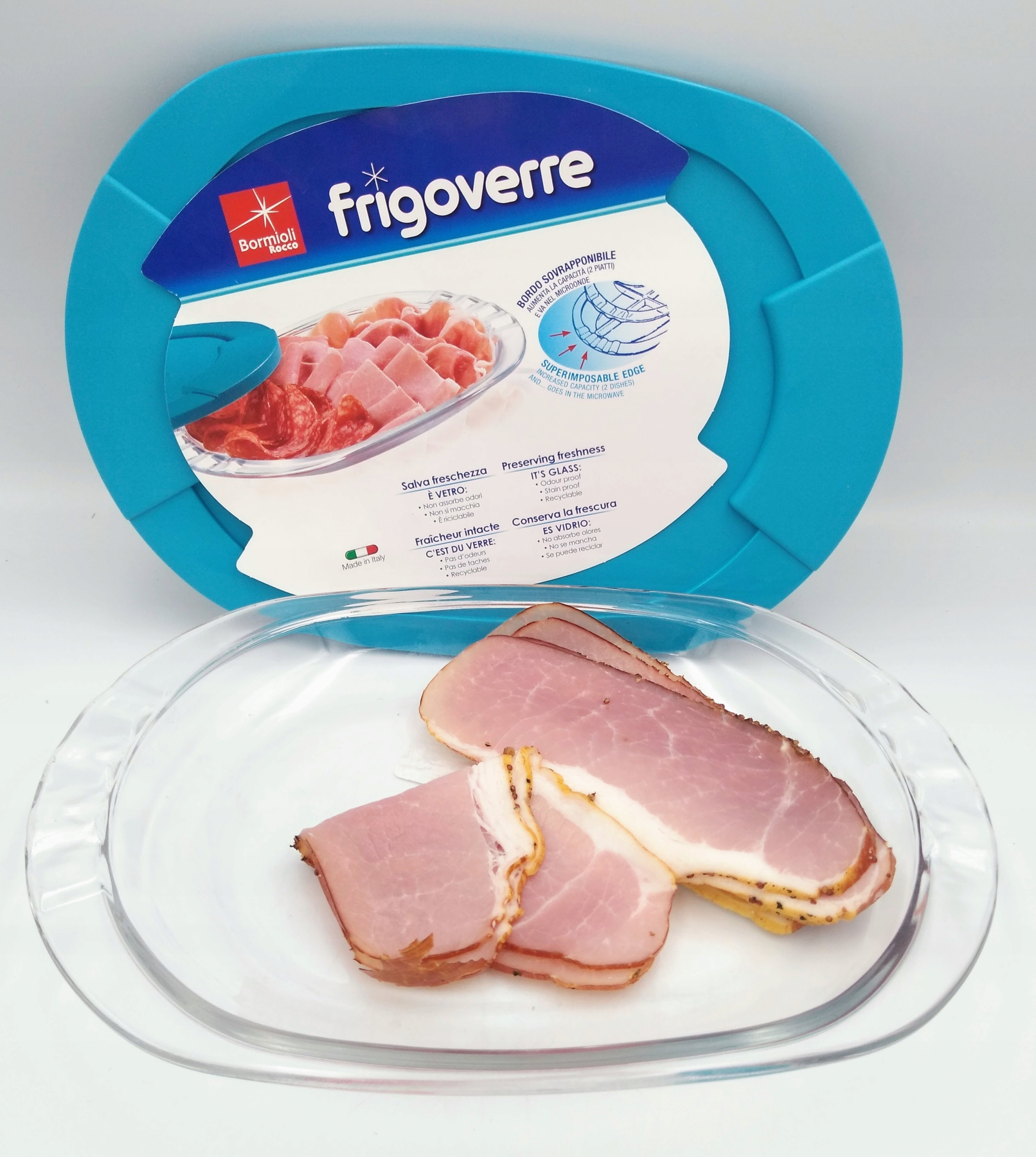 

Talerz Do Wędlin Bormioli Frigoverre z pokr. 27cm