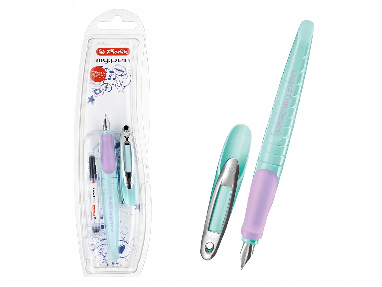 

Pióro Herlitz My.pen Miętowy Dla Praworęcznych