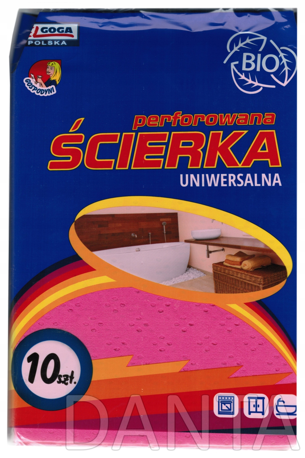 

Ściereczki Gospodyni Jak Bawełna Maxi 10 Szt Bio