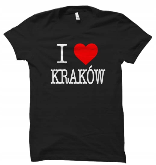 

I Love Kraków koszulka damska