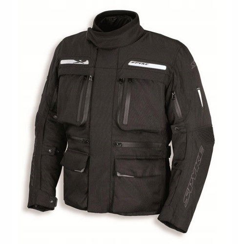 Motocyklová Bunda Na Motocykel Spyke Cruiser Vodotesná Čierna 48/XL