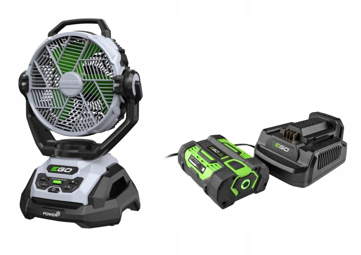 Akumulátorový ventilátor 56V/2,5Ah, 25 cm