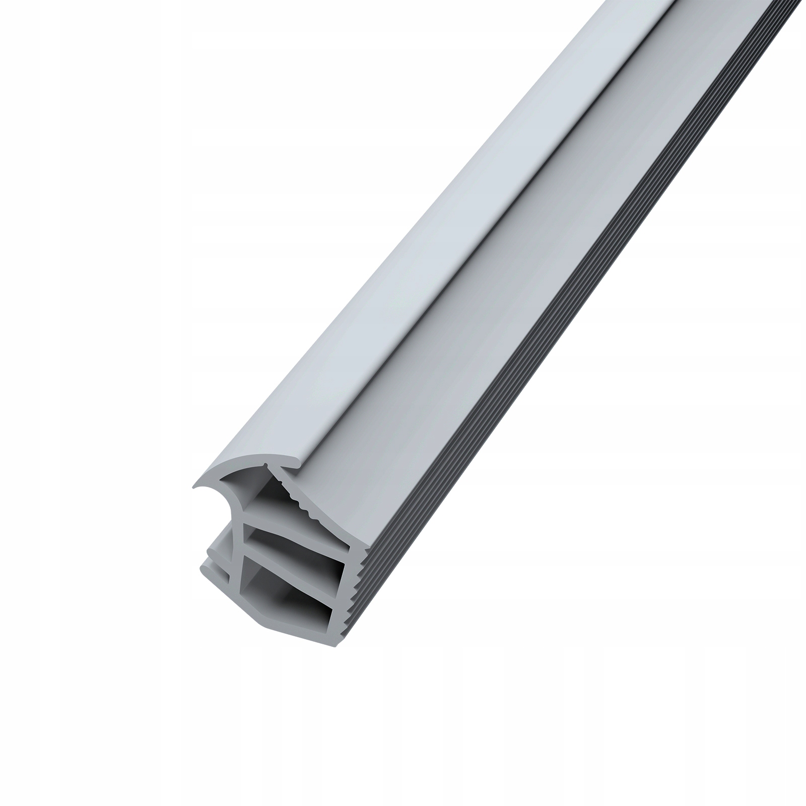 Tesnenie vonkajších dverí oceľovej kovovej zárubne 45 m KA-2 Šedá