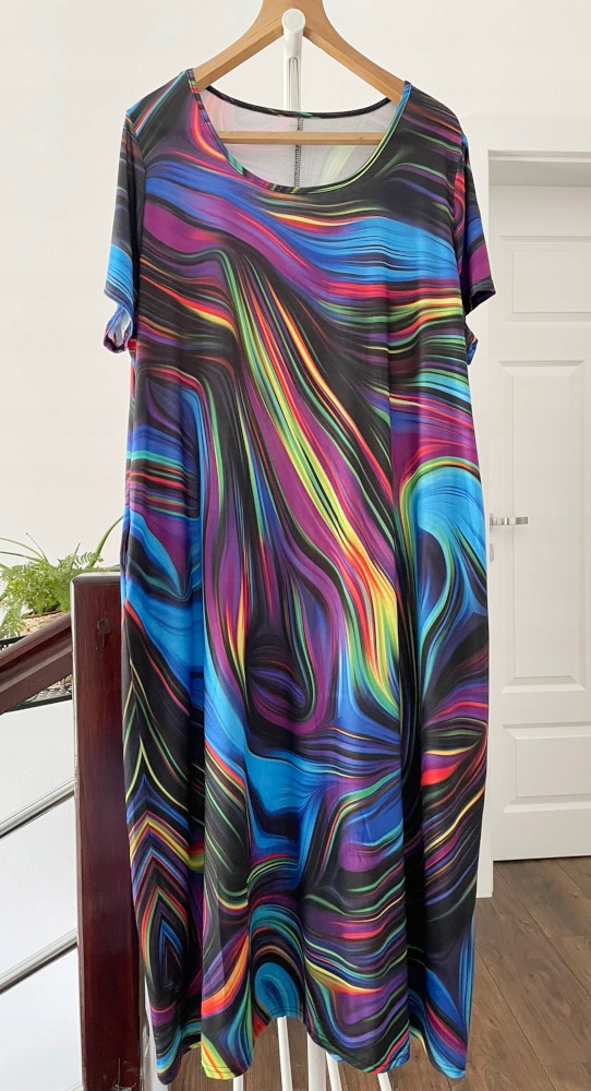 šaty Maxi Plus Size vel 48/50 vzory