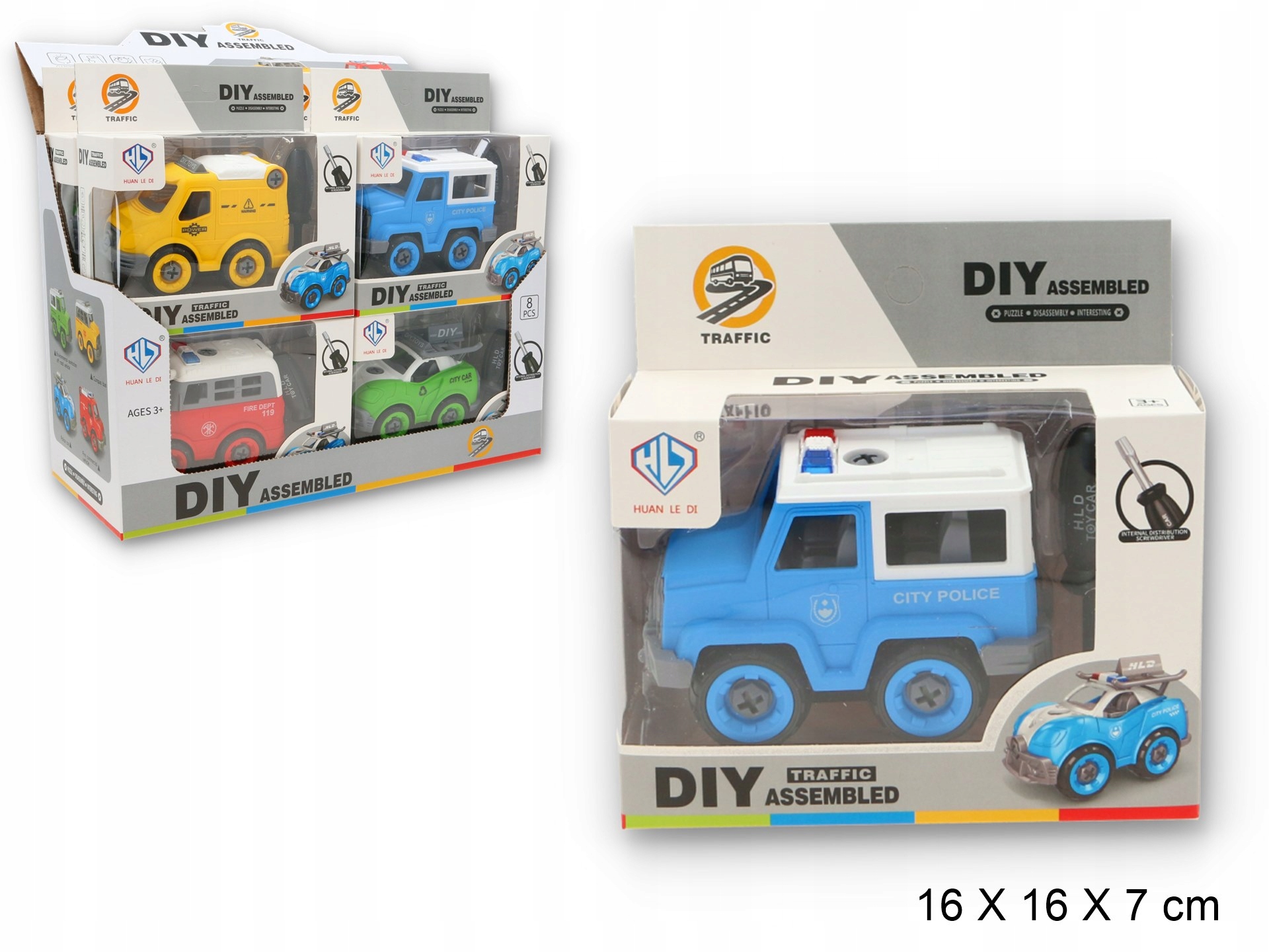 

Pojazd dla chłopca Auto do skrecania