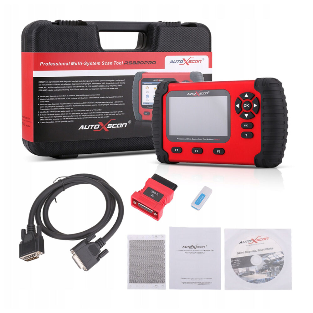 

Komputer Diagnostyczny Autoxscan RS810 Pro Polski