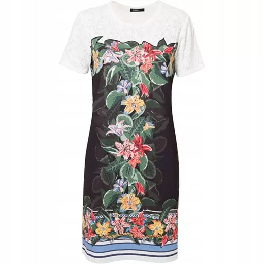 

Desigual Vest Natalie sukienka we wzory S PH302 13
