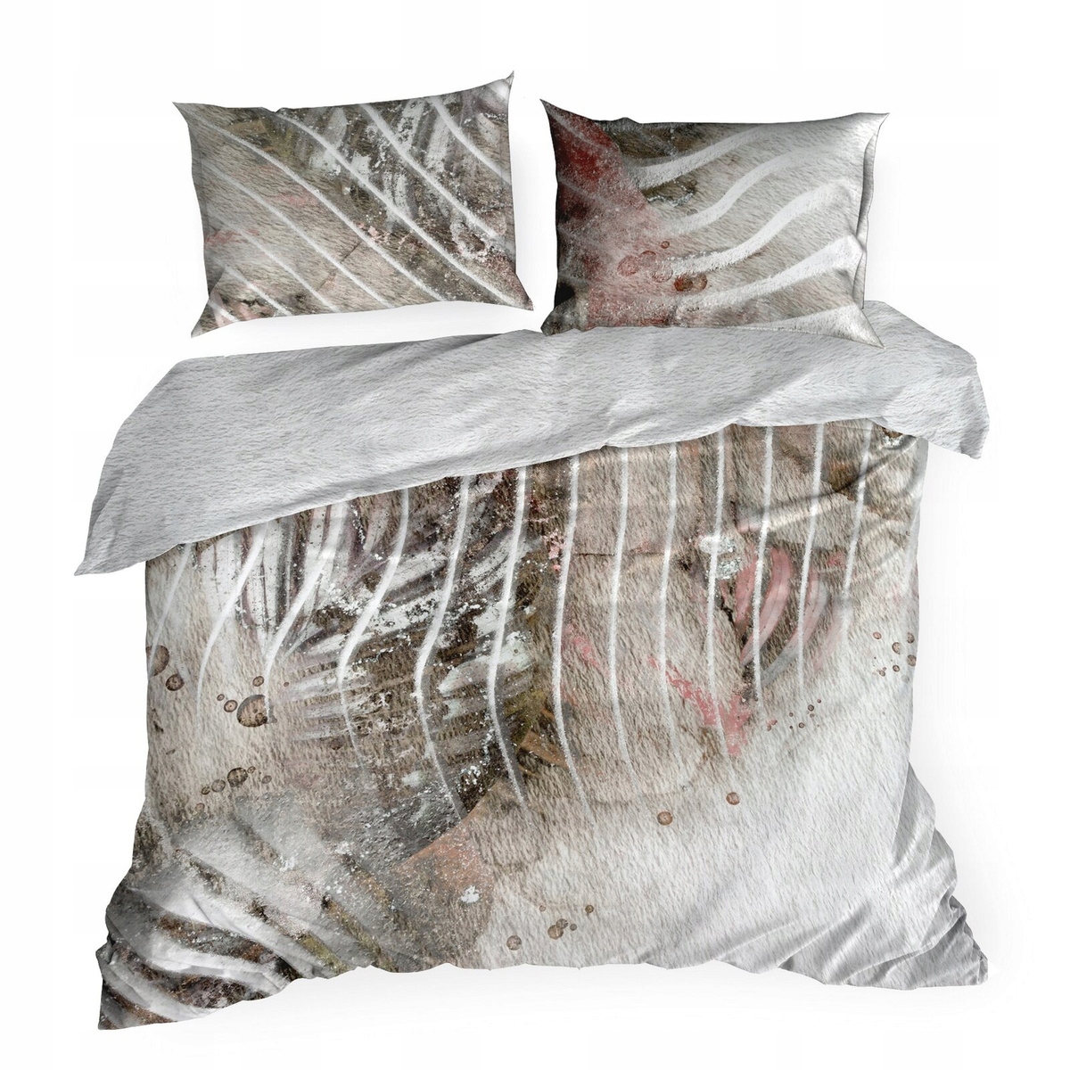 Posteľná Bielizeň 220x200 3ks obliečky 70x80 Makosatyna Eva Minge Eva komplet