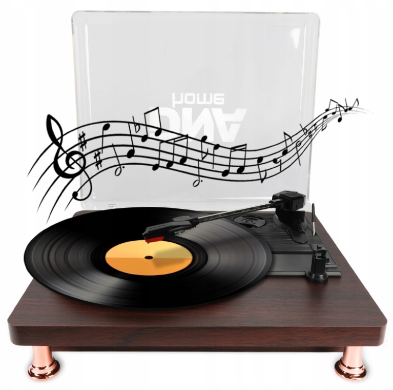 GRAMOFON ODTWARZACZ PŁYT WINYLOWYCH BLUETOOTH PIERWSZY GRAMOFON NA PREZENT