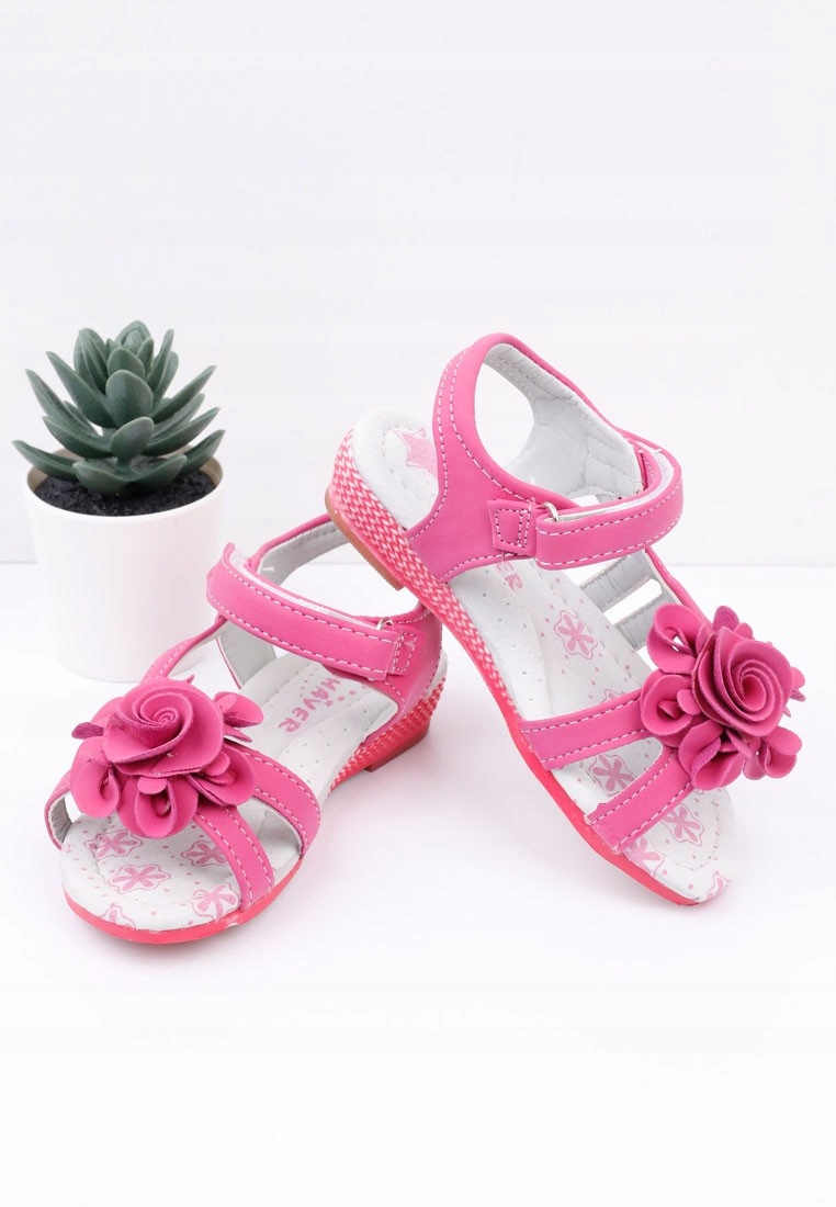 Sandałki różowe Anne 25 Różowy Kod producenta QL03