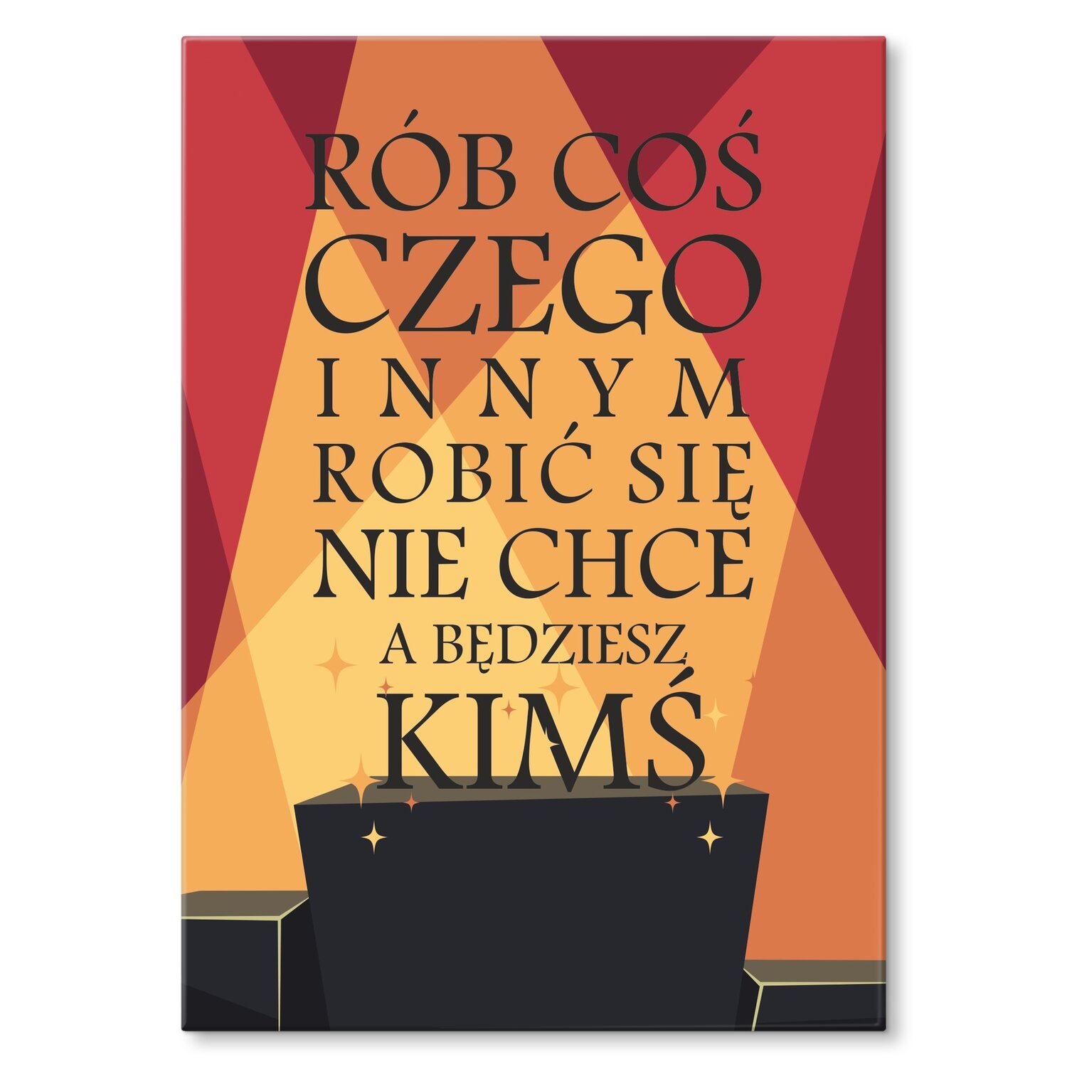 Kovový plakát Budeš někým Dárek 30 x 42 cm