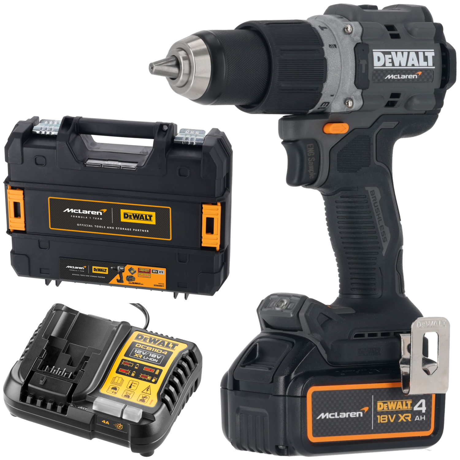 Wkrętarka DeWalt McLaren zasilanie akumulatorowe 18 V DCD85MM1T